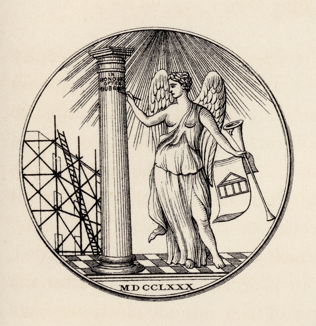 Frimurares sigill, 1780, från 