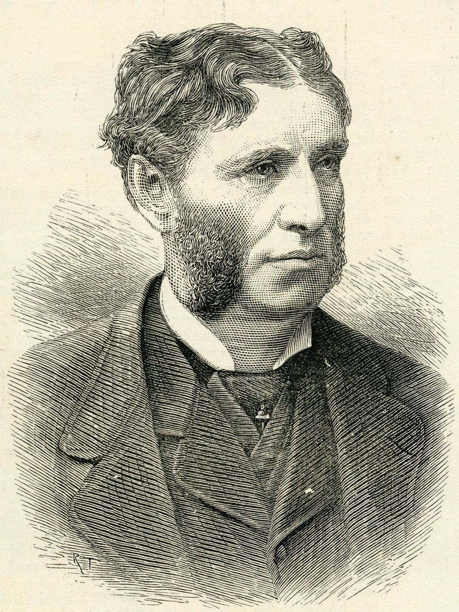 Matthew Arnold (1822-88) från The Illustrated London News 21 april 1888 av English School
