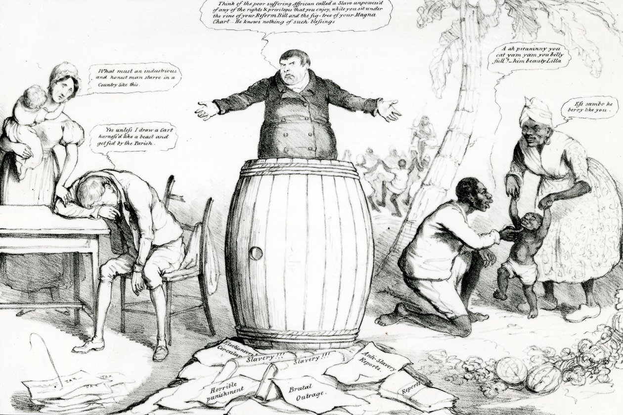 McLeans Monthly Sheet of Caricatures, or the Looking Glass, publicerad av Thomas McLean, tryckt av Robert Seymour, 1832 av English School