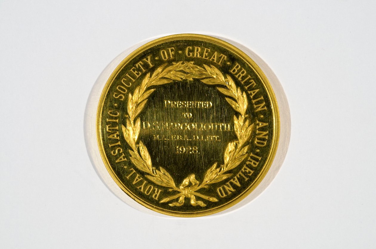 Medalj av John Pinches Medalists Ltd., 1928 (guld) (framsidan av 403548) av English School