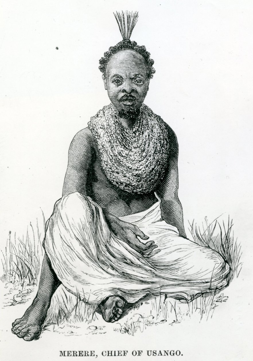 Merere, chef för Usango från "Resor i Afrika" av English School