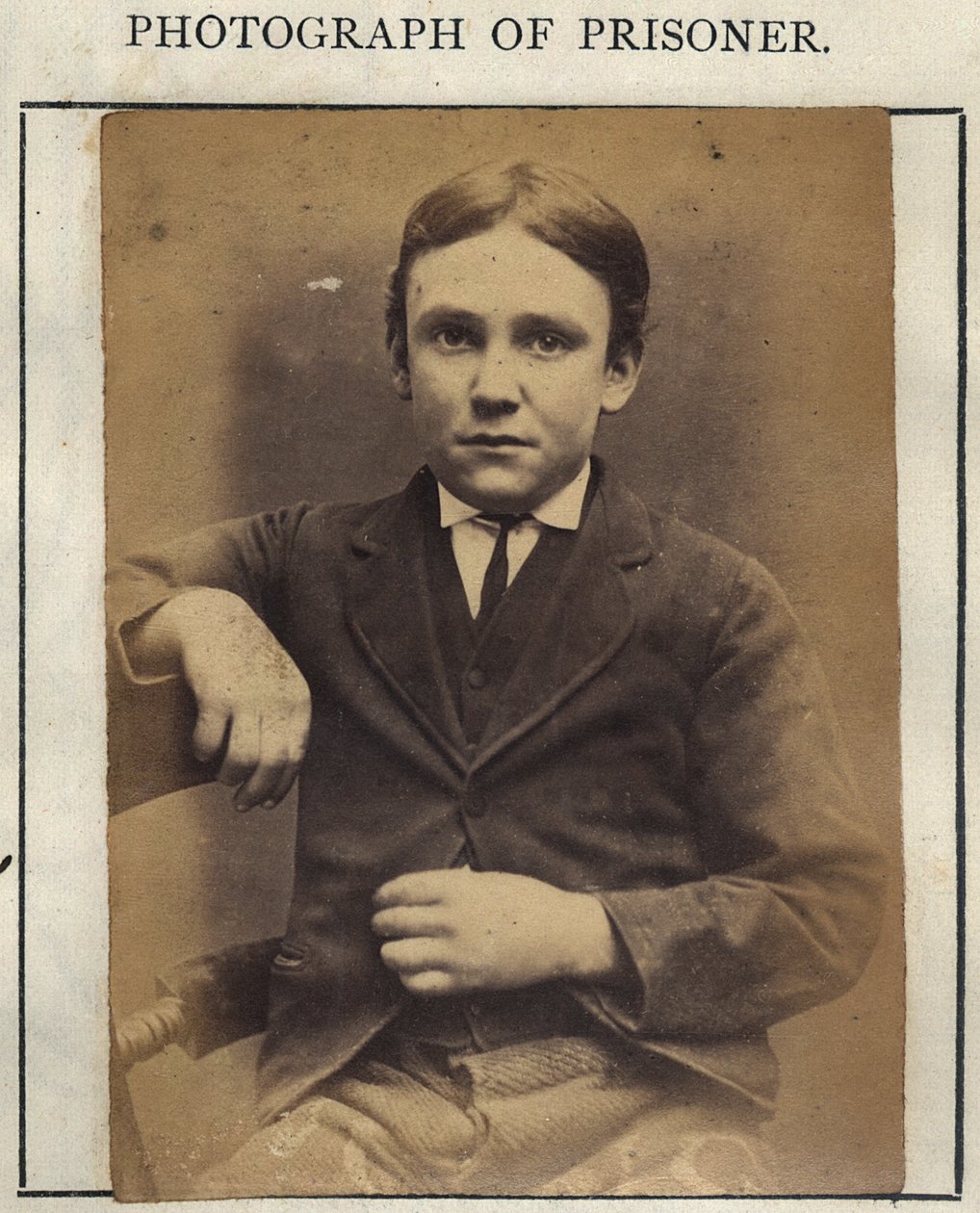 Michael Clement Fisher, ca 1870 (sepiafoto) av English School