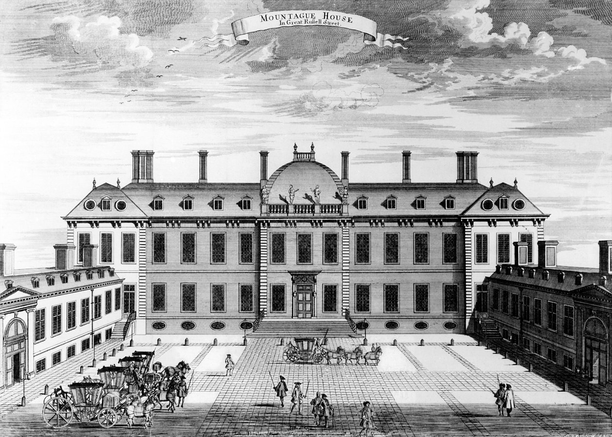 Montague House, Great Russell Street swed av English School