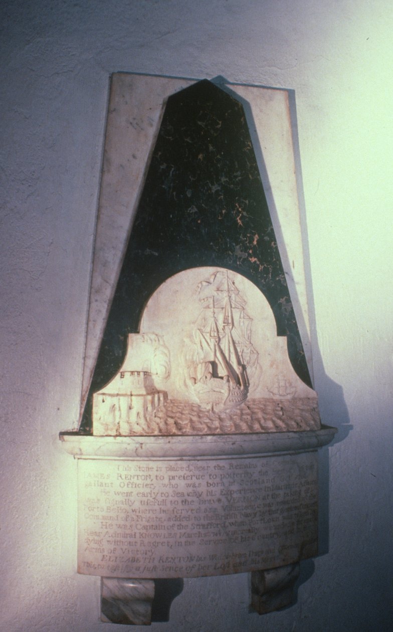 Monument till James Renton av English School