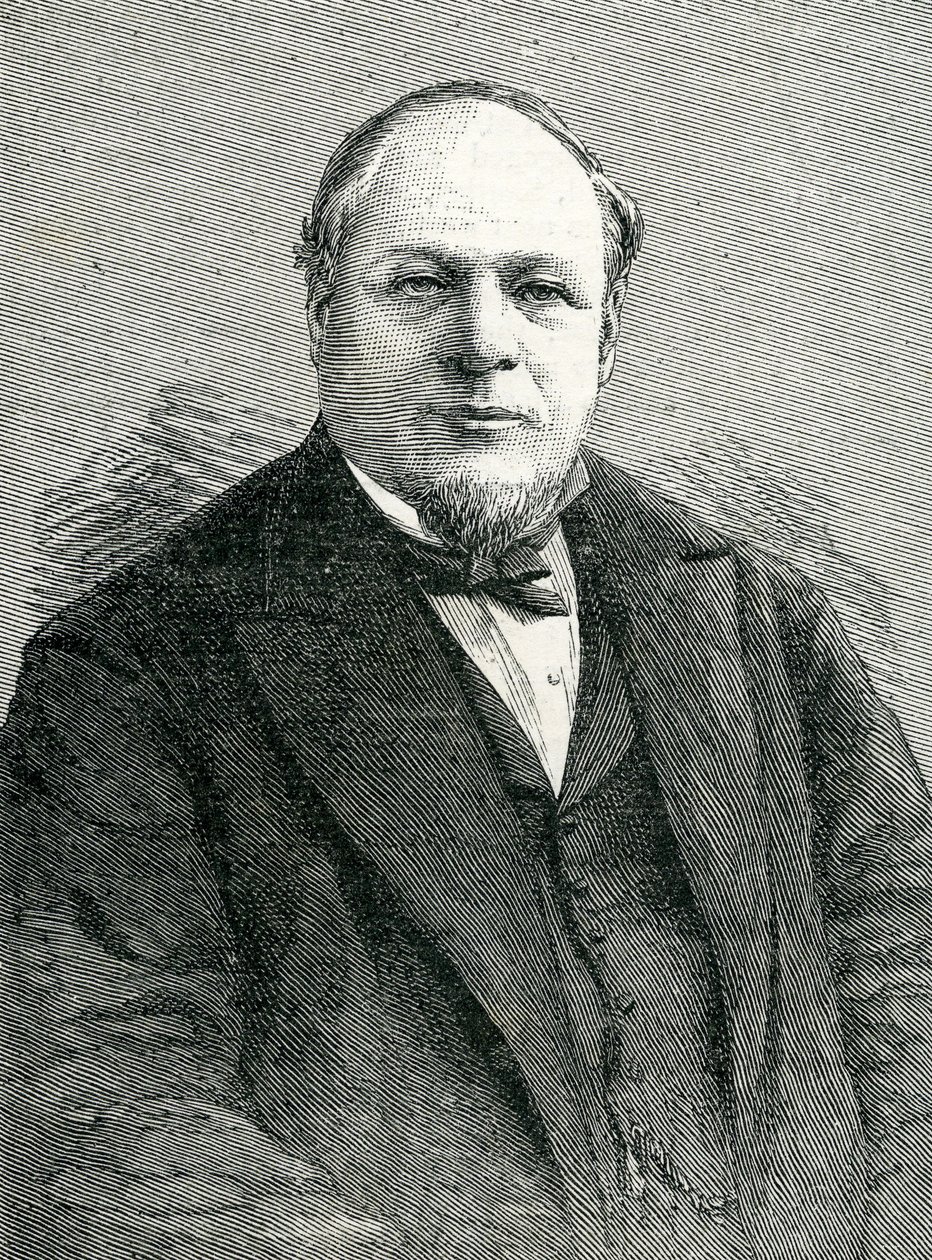 Mr. John Young, borgmästare i Sydney, illustration från The Graphic 8 maj 1886 av English School