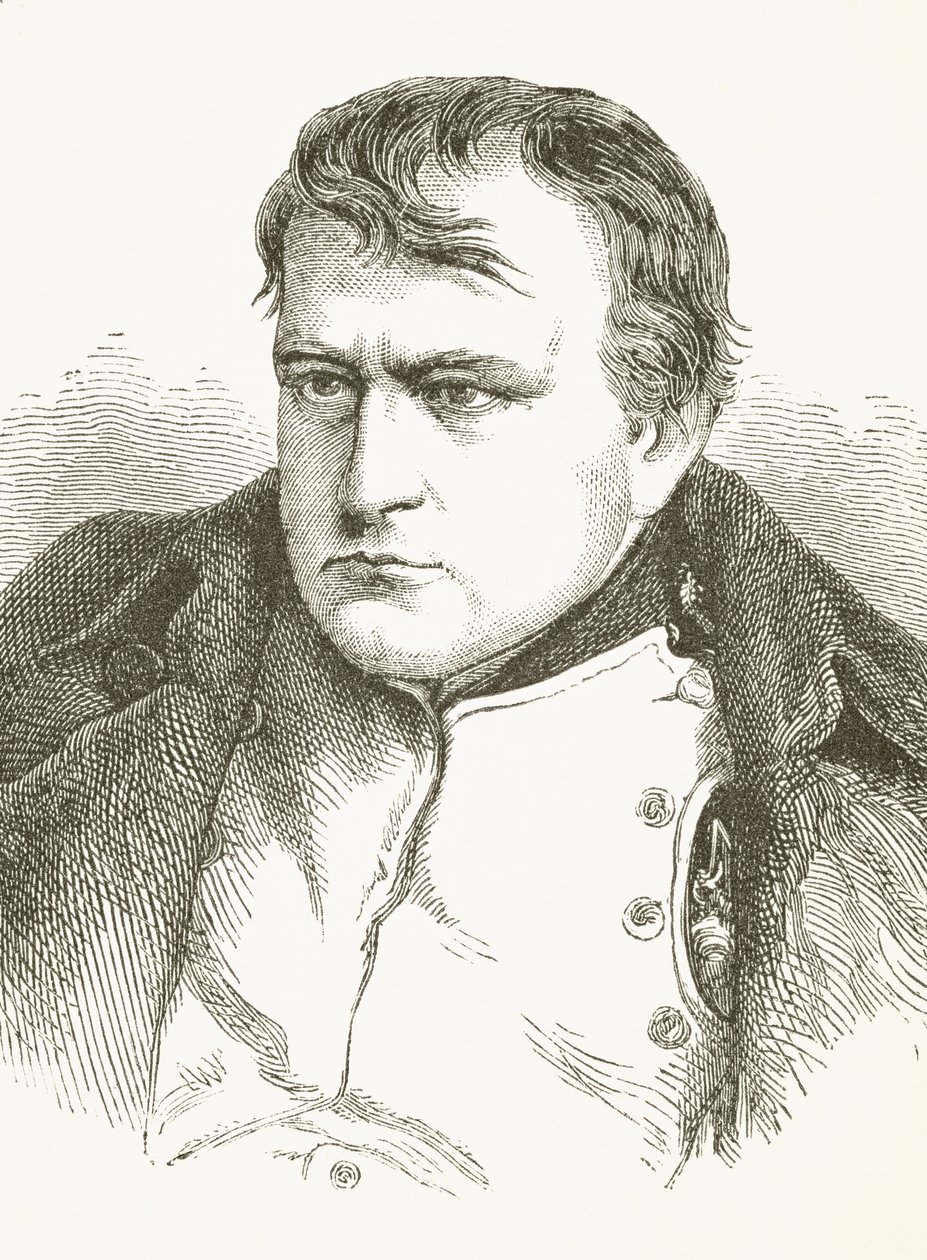 Napoleon I, fransmännens kejsare, från "The National and Domestic History of England" av William Hickman Smith Aubrey (1858-1916) publicerad i London, ca 1890 av English School