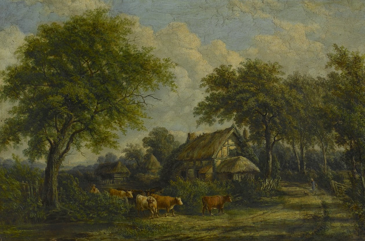 Nära Berkswell, ca 1850 av English School