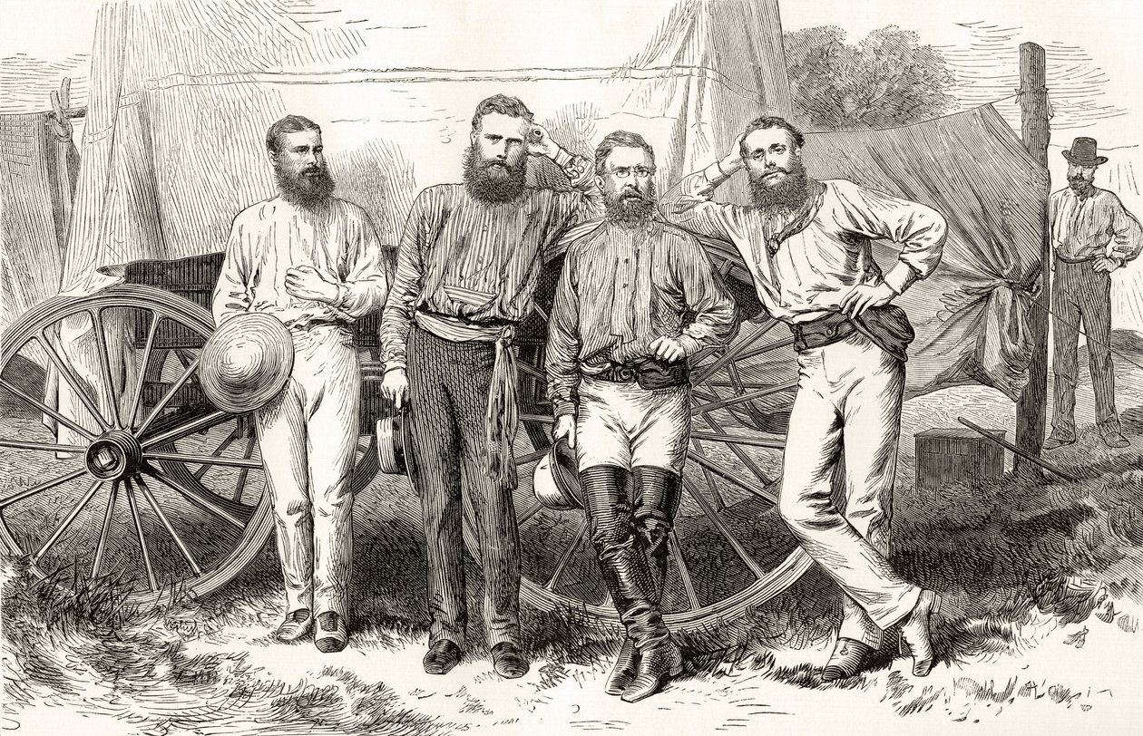 Overland Telegraph Party, c.1872, från 