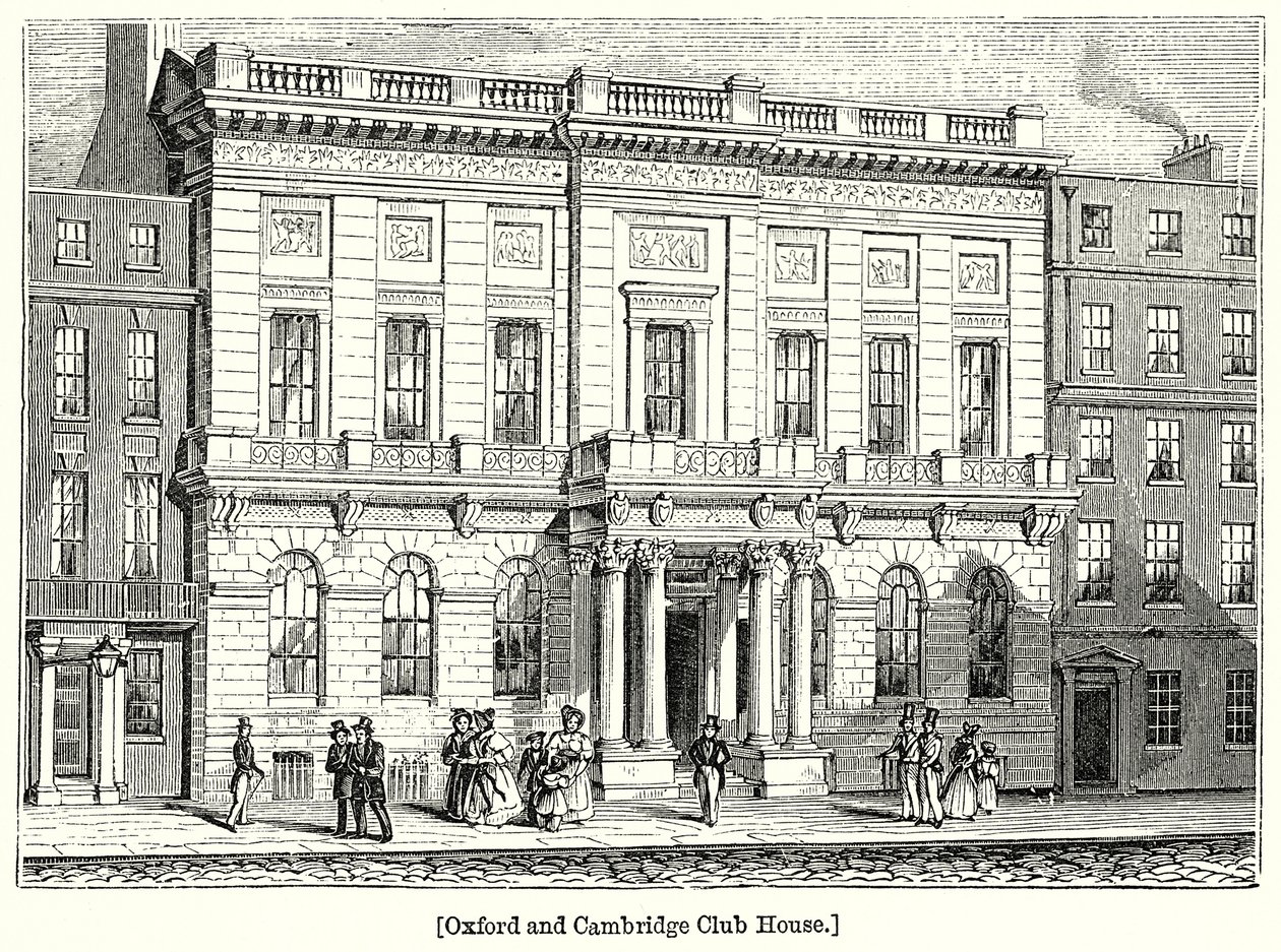 Oxford and Cambridge Club House (gravyr) av English School