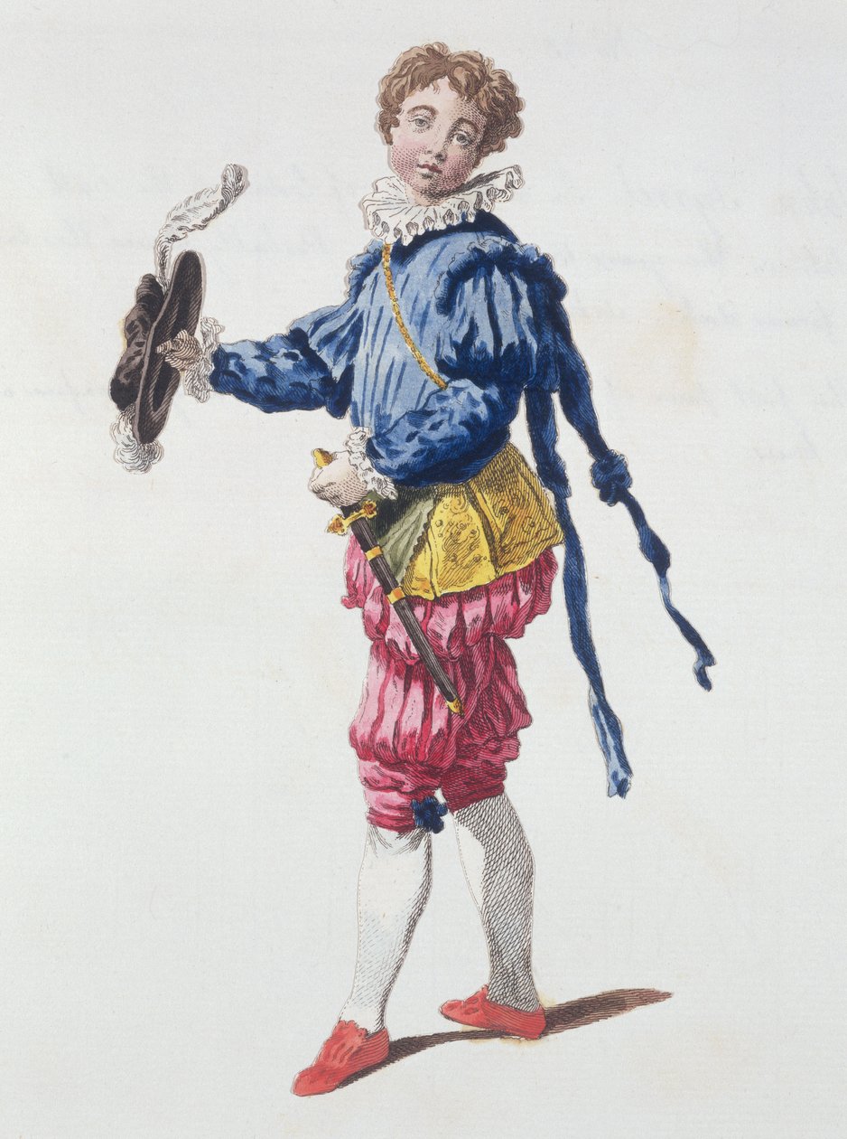 Pageboy vid hovet under Edward VI:s regeringstid av English School