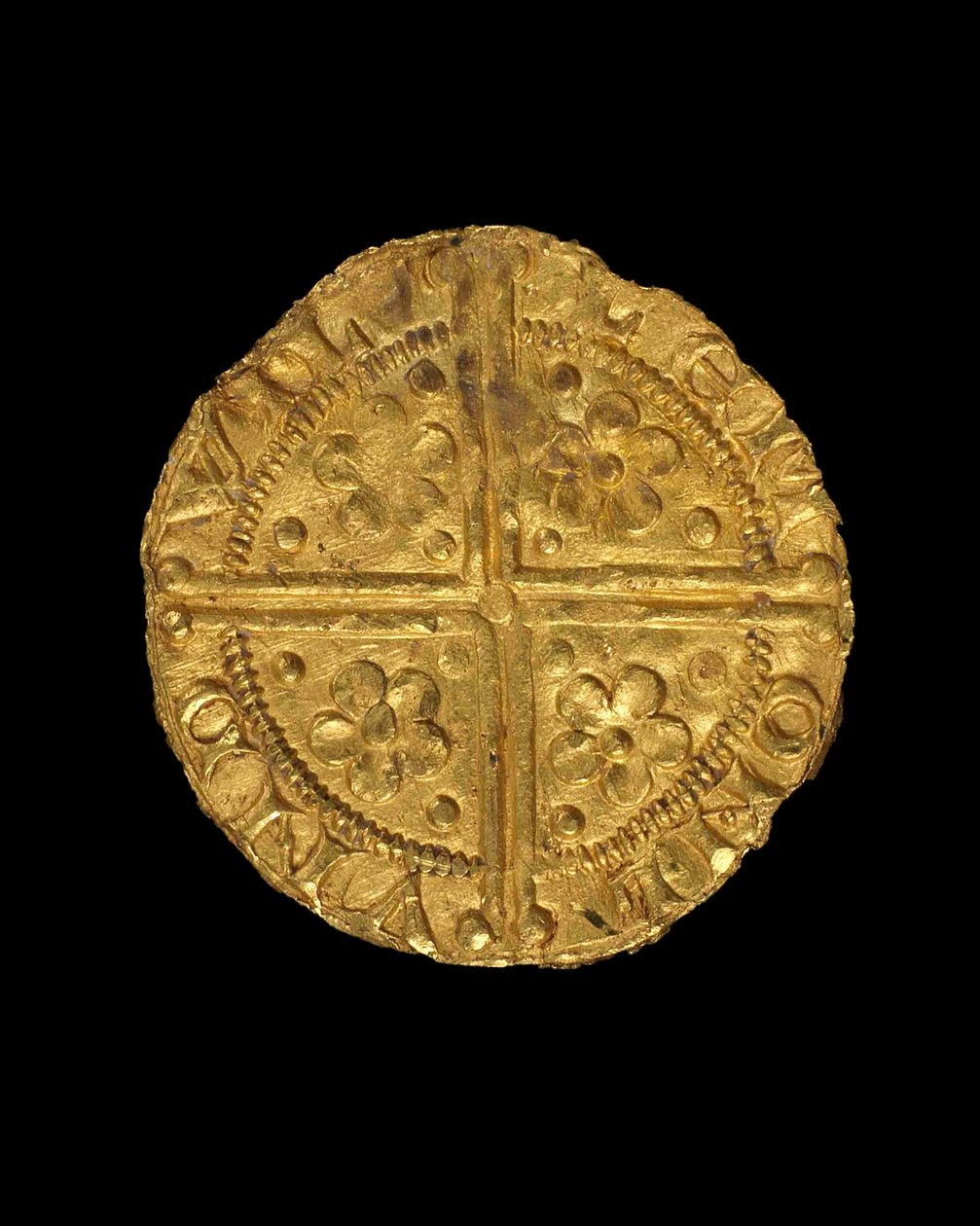 Penny of King Henry III, 1257-58 (guld) (se även 429893) av English School