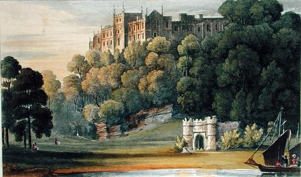 Pentillie Castle, från Ackermanns 
