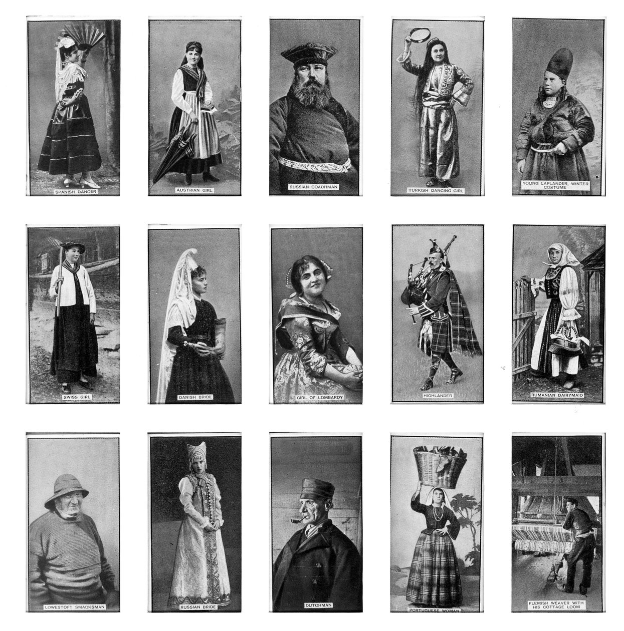 Europas folk, 1922 av English School