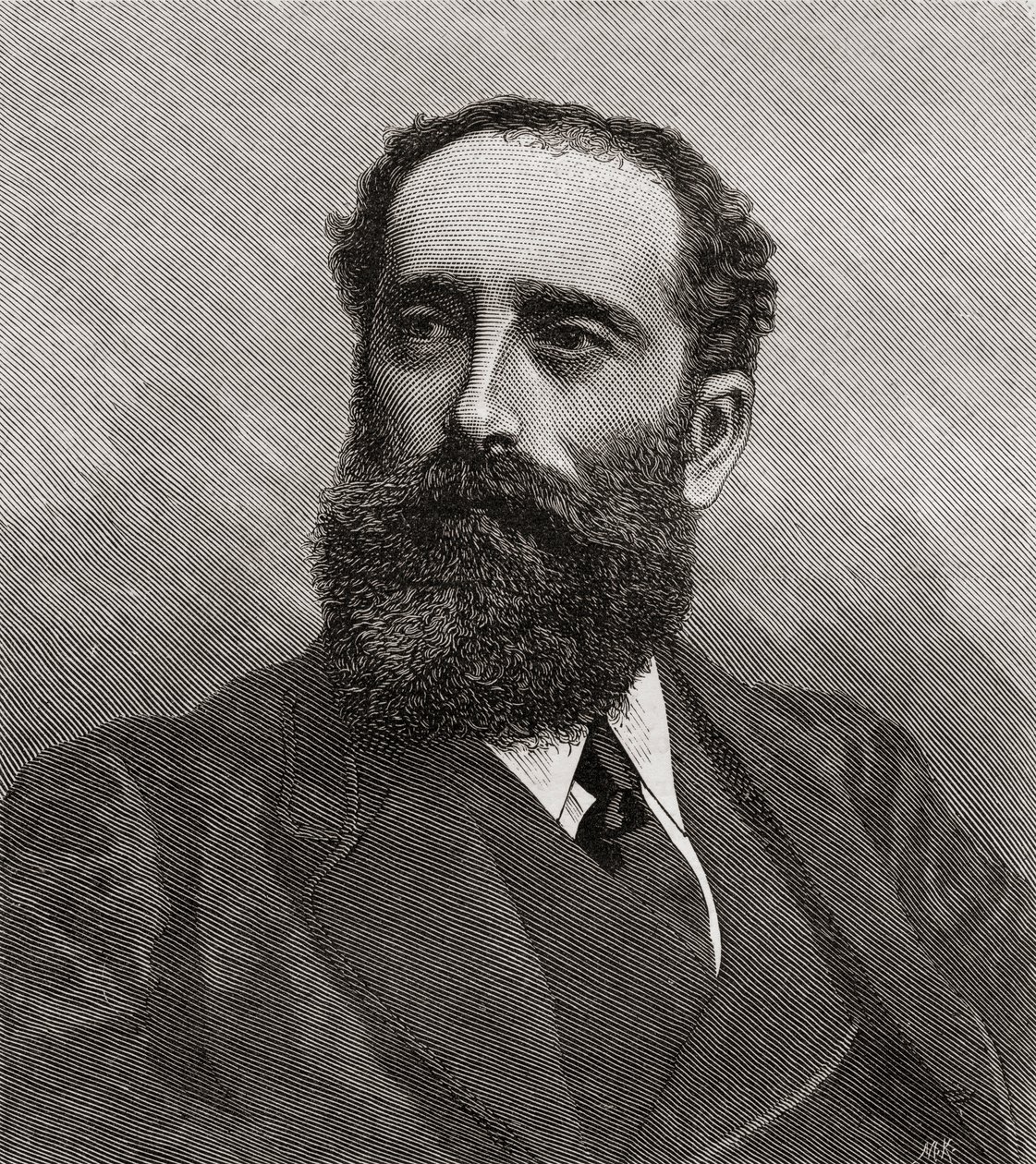 Philip Hermogenes Calderon, från The Magazine of Art, publicerad 1878 av English School