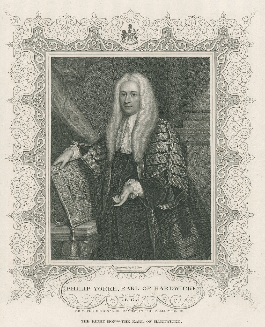 Philip Yorke, 1st Earl of Hardwicke, från "Lodge