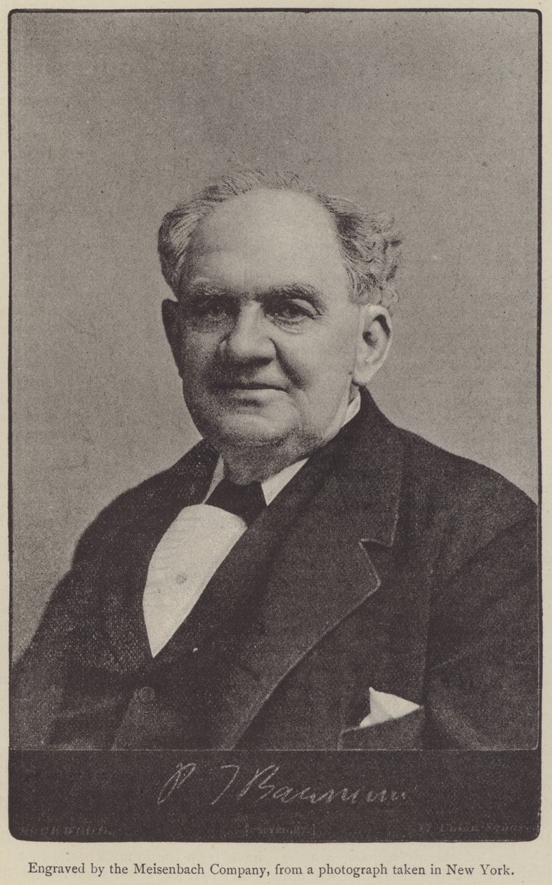 Phineas Taylor Barnum (gravyr) av English School