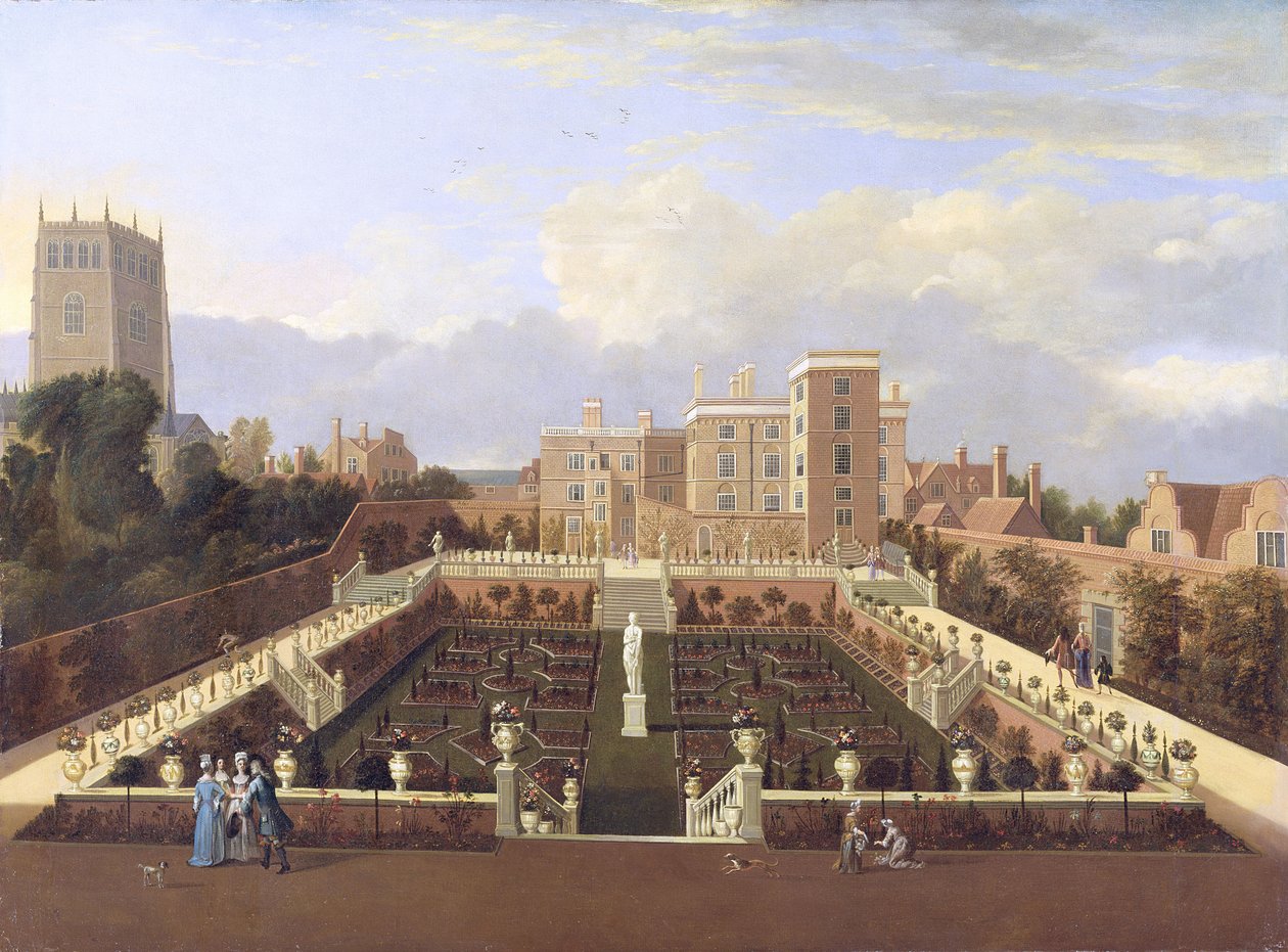 Pierrepont House, Nottingham, ca 1708-13 av English School
