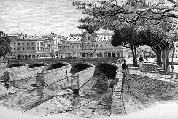 Place Massena, Nice, Frankrike, från 