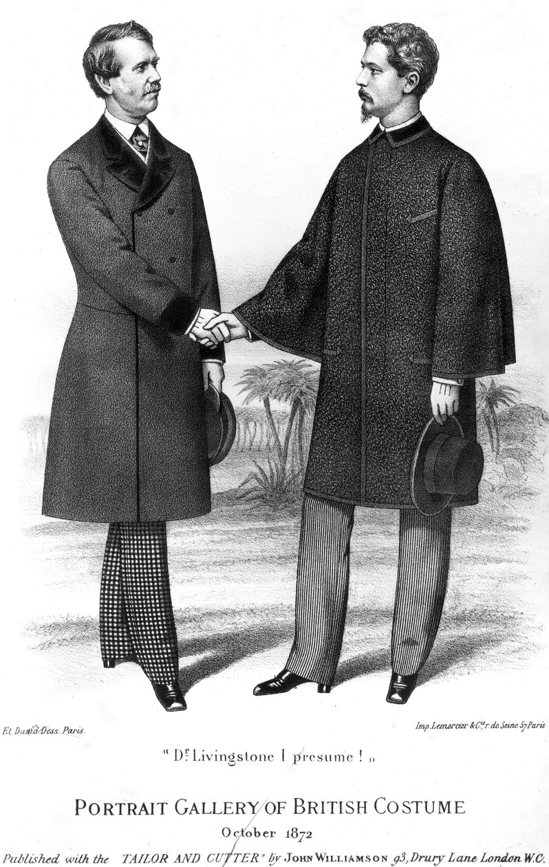 Portrait Gallery of British Costume, publicerad med Tailor and Cutter av John Williamson, 1872 av English School