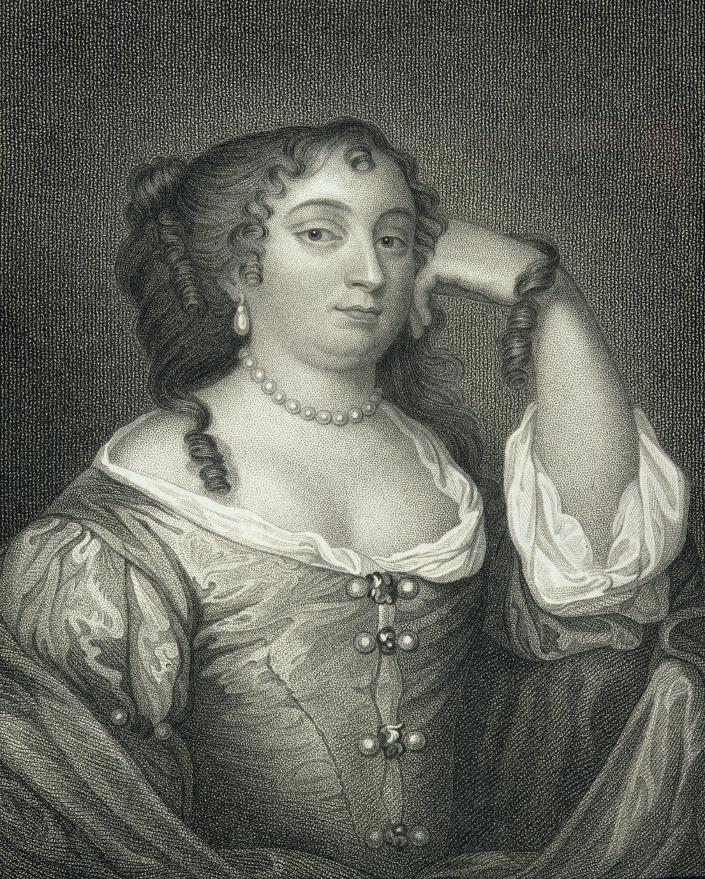 Porträtt av Anne Hyde, hertiginna av York (1637-71), från "Lodge