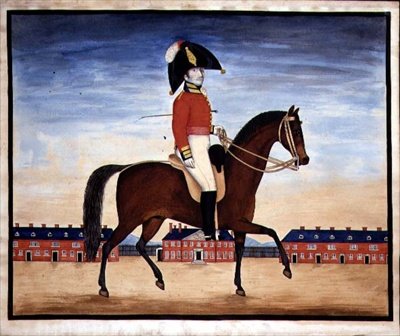 Porträtt av kapten William Manfull från 3rd King