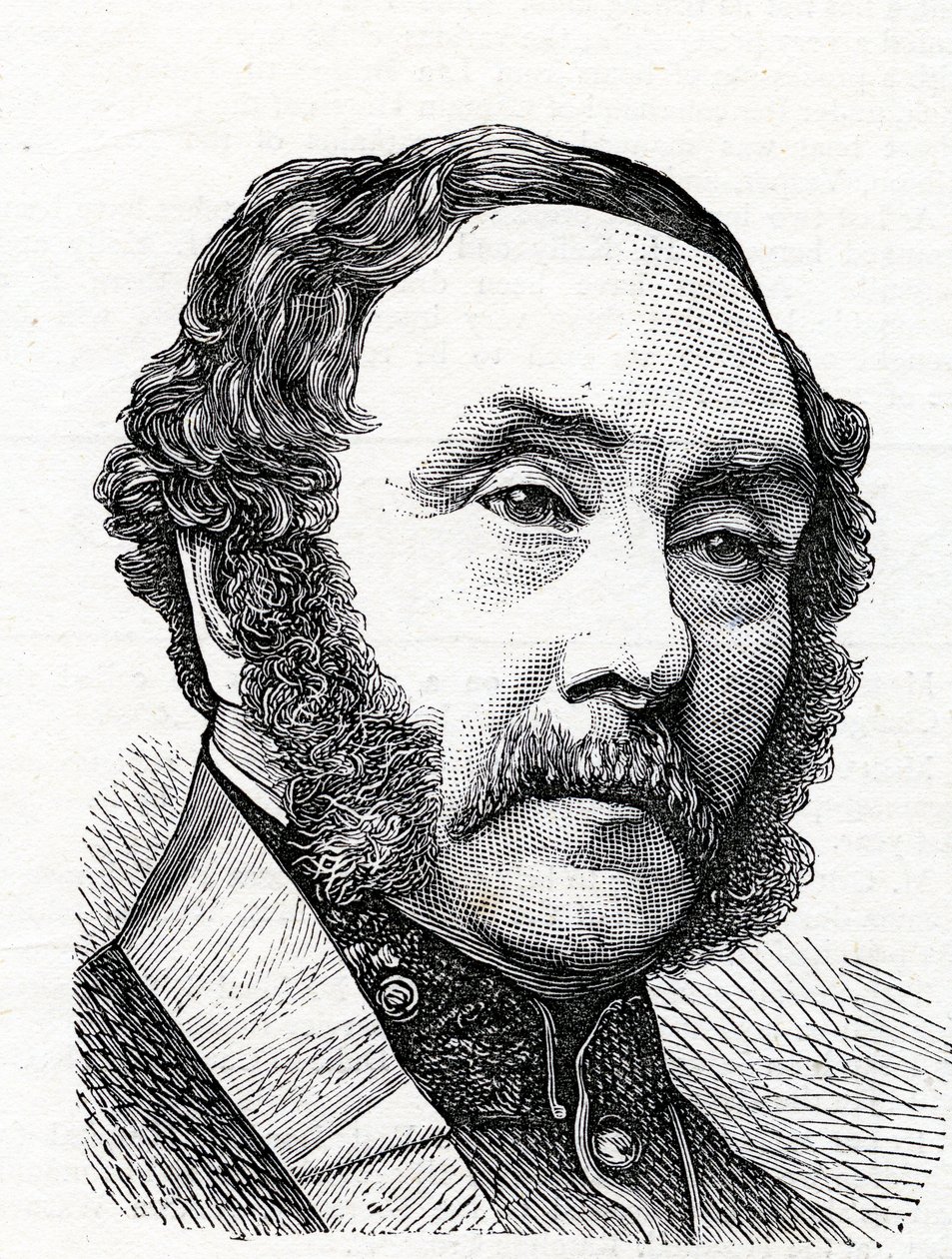 Porträtt av Charles Sackville-West, 1873 av English School