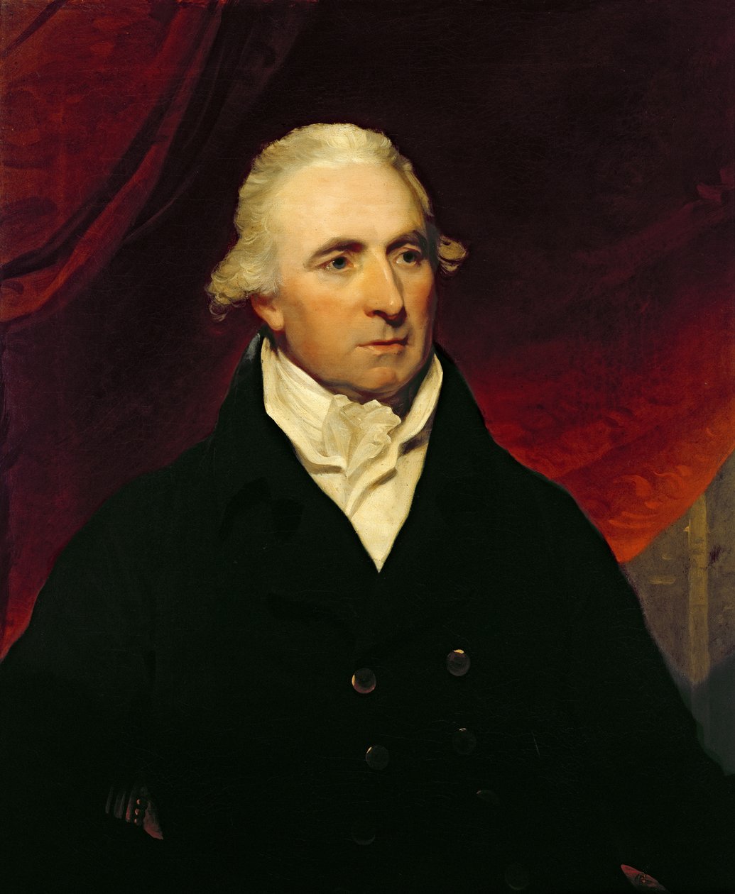 Porträtt av Charles Trench (1772-1840) (olja på duk) av English School
