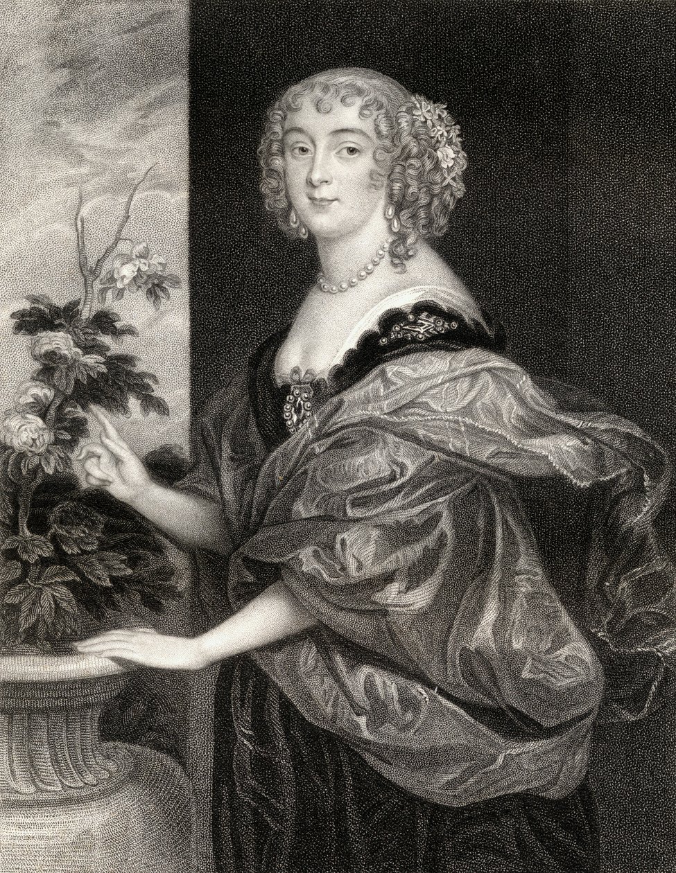 Porträtt av Dorothy Sidney, grevinna av Sunderland, från Lodges British Portraits, 1823 av English School