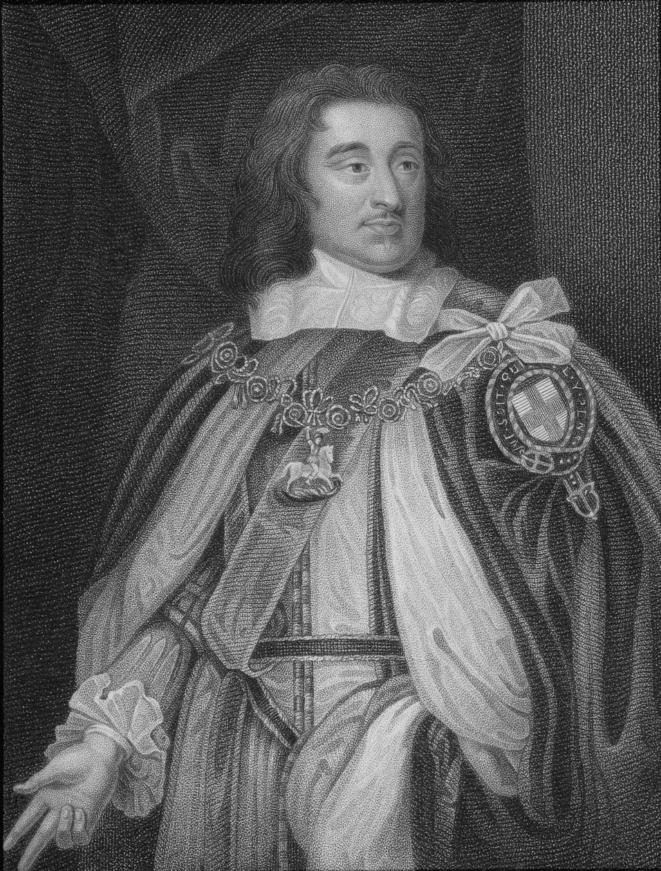 Porträtt av George Monck (1608-70), från "Lodge