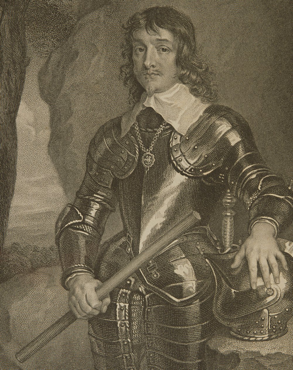 Porträtt av James Hamilton (1606-49) 3:e markisen och 1:e hertigen av Hamilton, från "Lodge