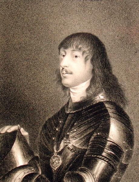 Porträtt av James Stanley (1607-51), från "Lodge