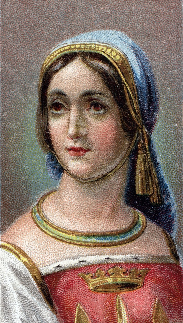 Porträtt av Jeanne d
