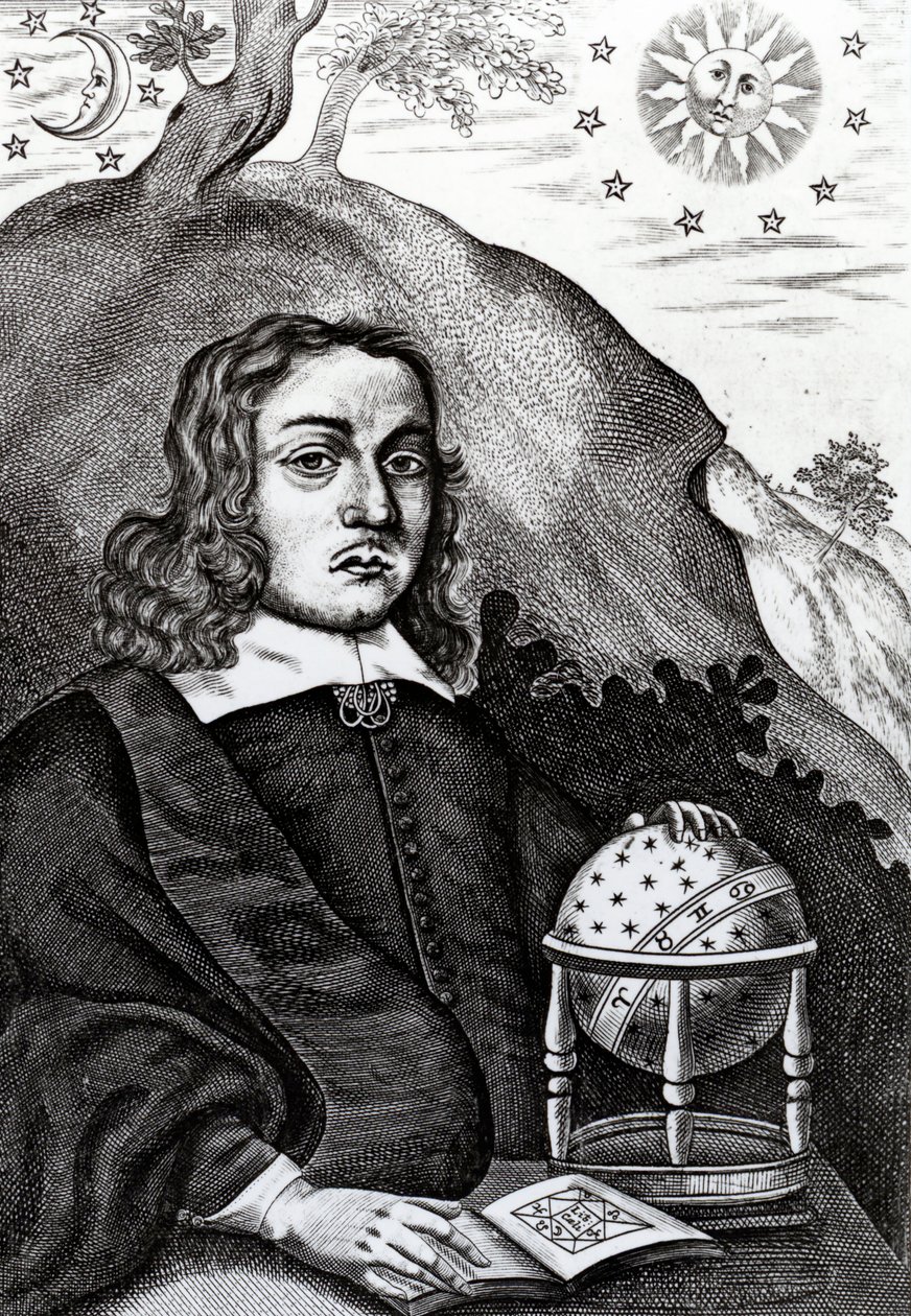 Porträtt av Johannes Cadburjus, 1627 av English School