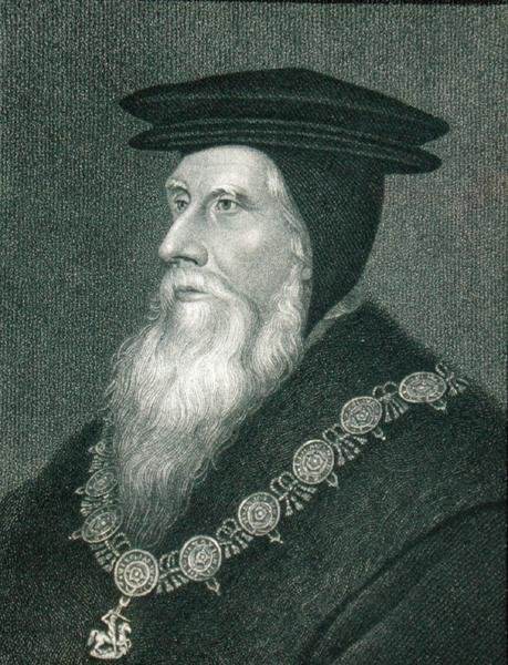 Porträtt av John Russell (1485-1555) 1st Earl of Bedford, från "Lodge