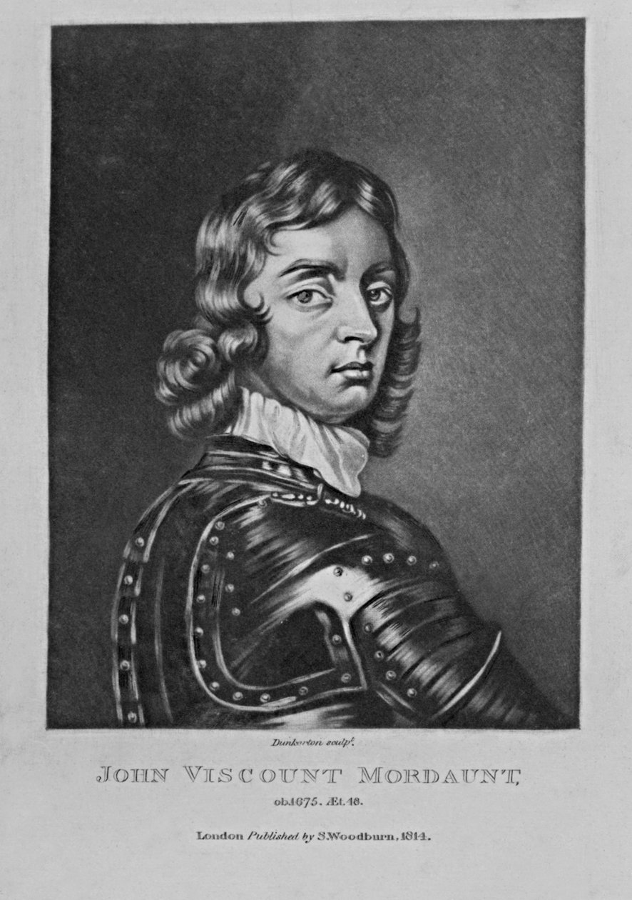 Porträtt av John Viscount Mordaunt, från 