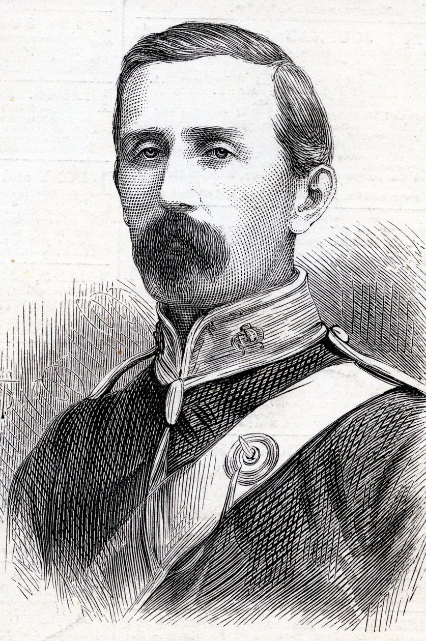 Porträtt av överstelöjtnant George Taylor Denison, 1877 av English School