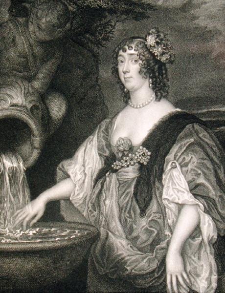 Porträtt av Lucy Hay (1599-1660), från "Lodge