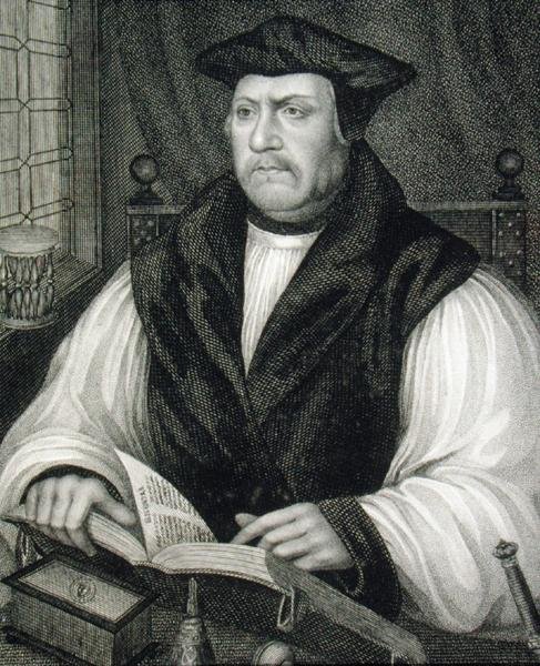 Porträtt av Matthew Parker (1504-75), från "Lodge