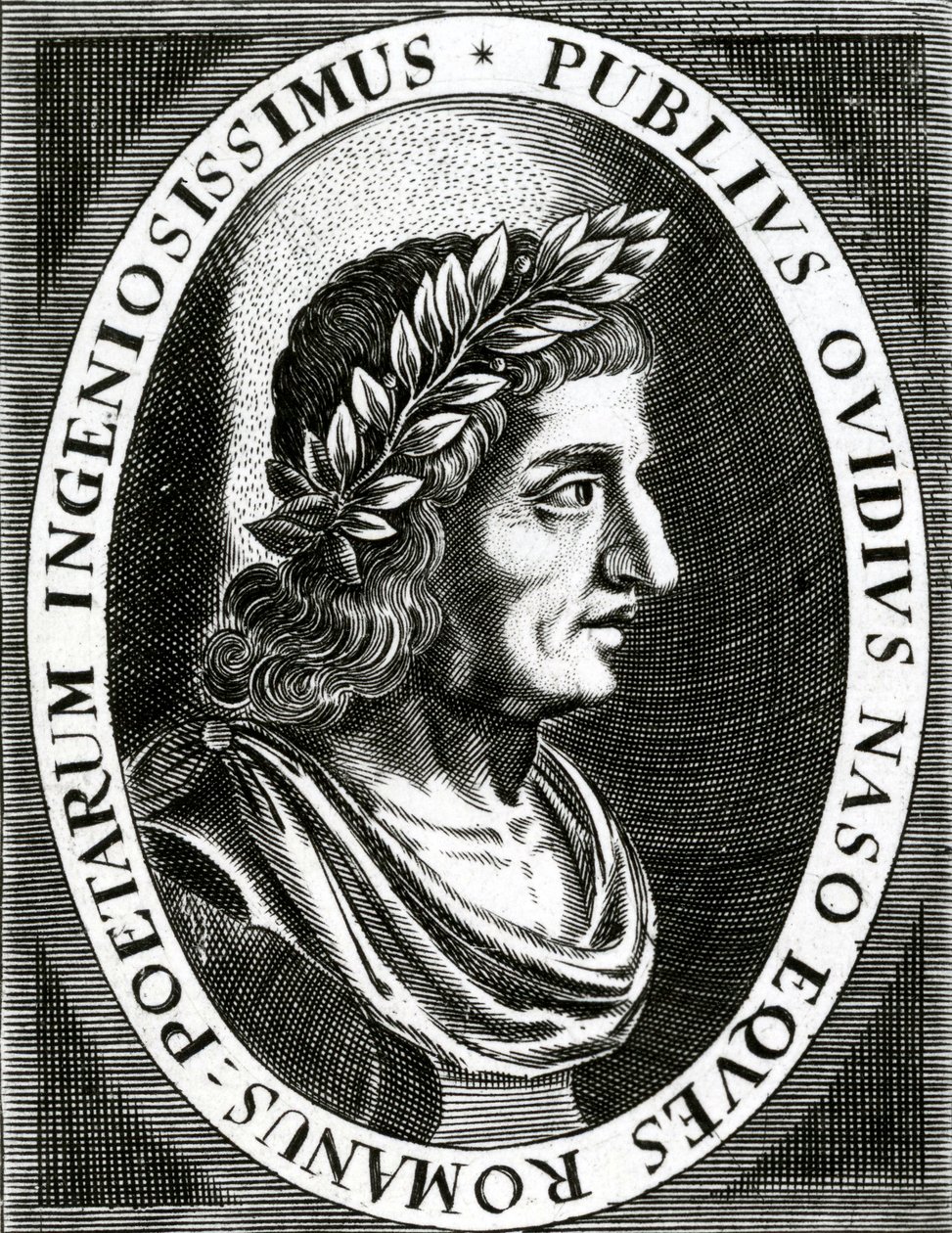 Porträtt av Ovidius, 1639 av English School
