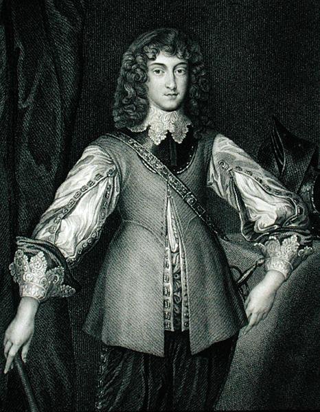 Porträtt av Prince Rupert (1619-82) från "Lodge