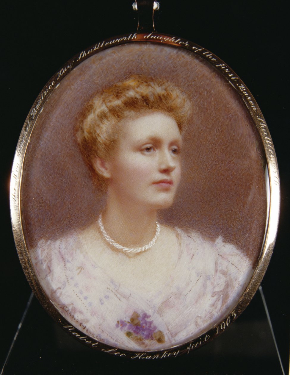 Porträtt av Rachel Beatrice Kay-Shuttleworth (1886-1967) av English School