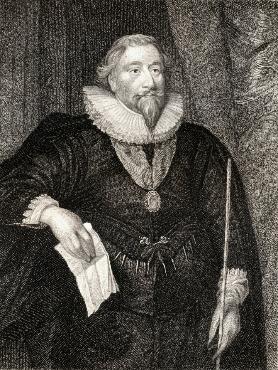 Porträtt av Richard Weston, från Lodges British Portraits, 1823 av English School