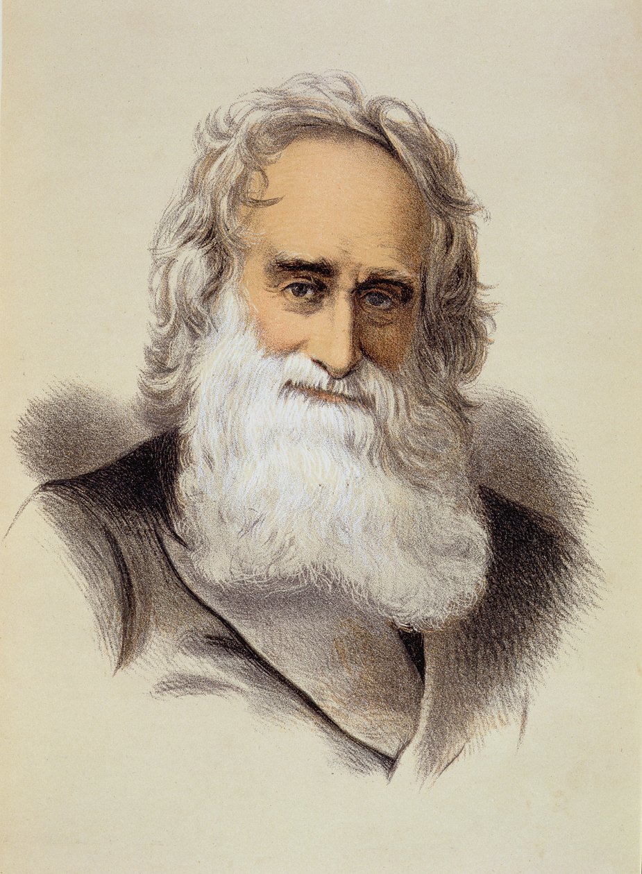 Porträtt av Robert Moffat (1795-1883) av English School