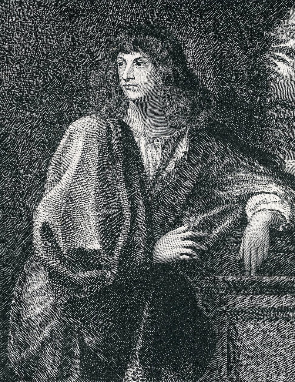 Porträtt av Robert Spencer (1641-1702) 2nd Earl of Sunderland, från "History of British People" av English School