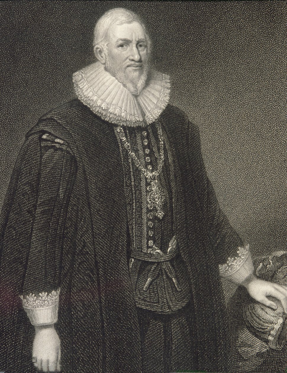 Porträtt av Sir Hugh Middleton (1560-31), från "Lodge