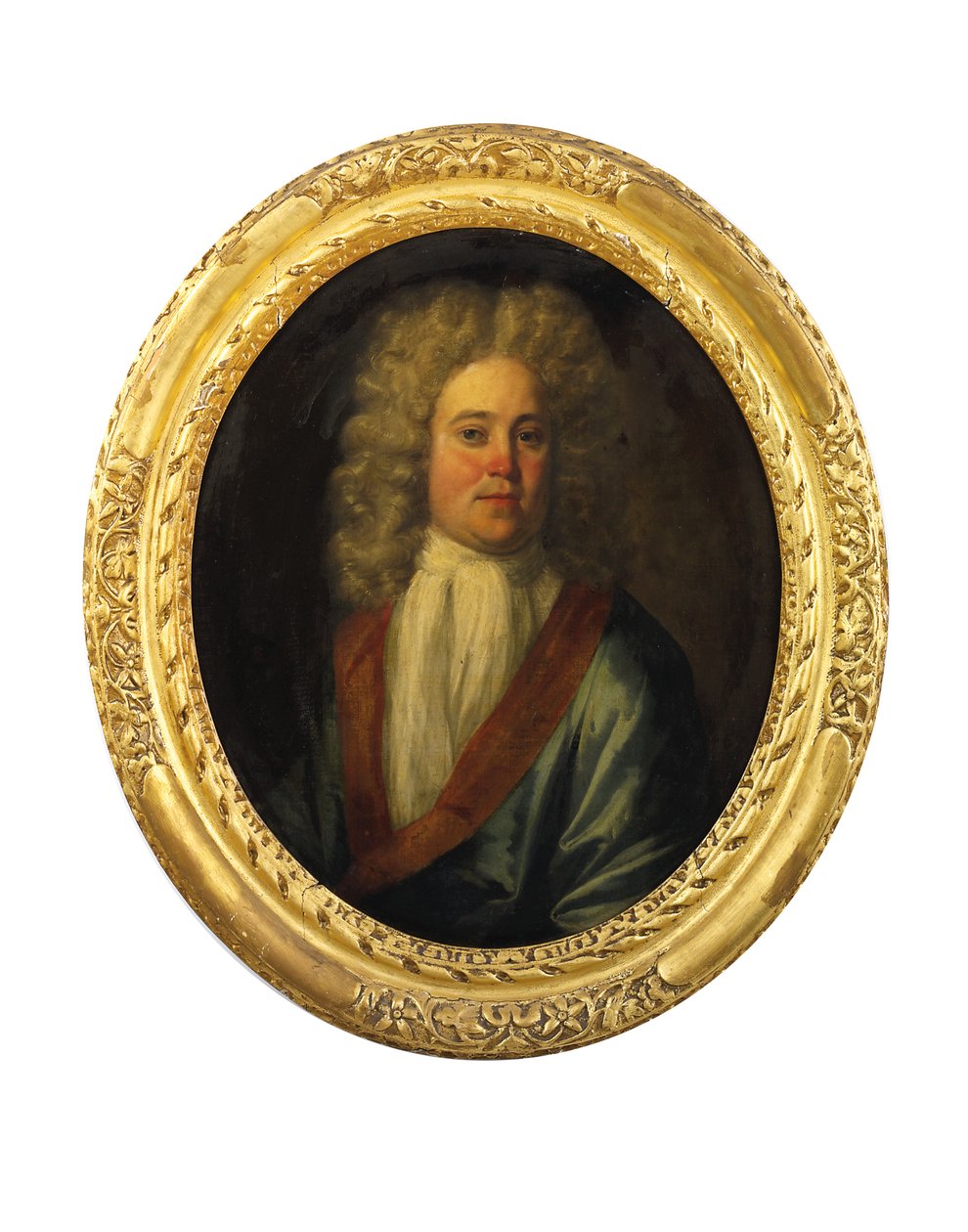 Porträtt av William Cookson, tidigt 1700-tal (olja på duk) av English School