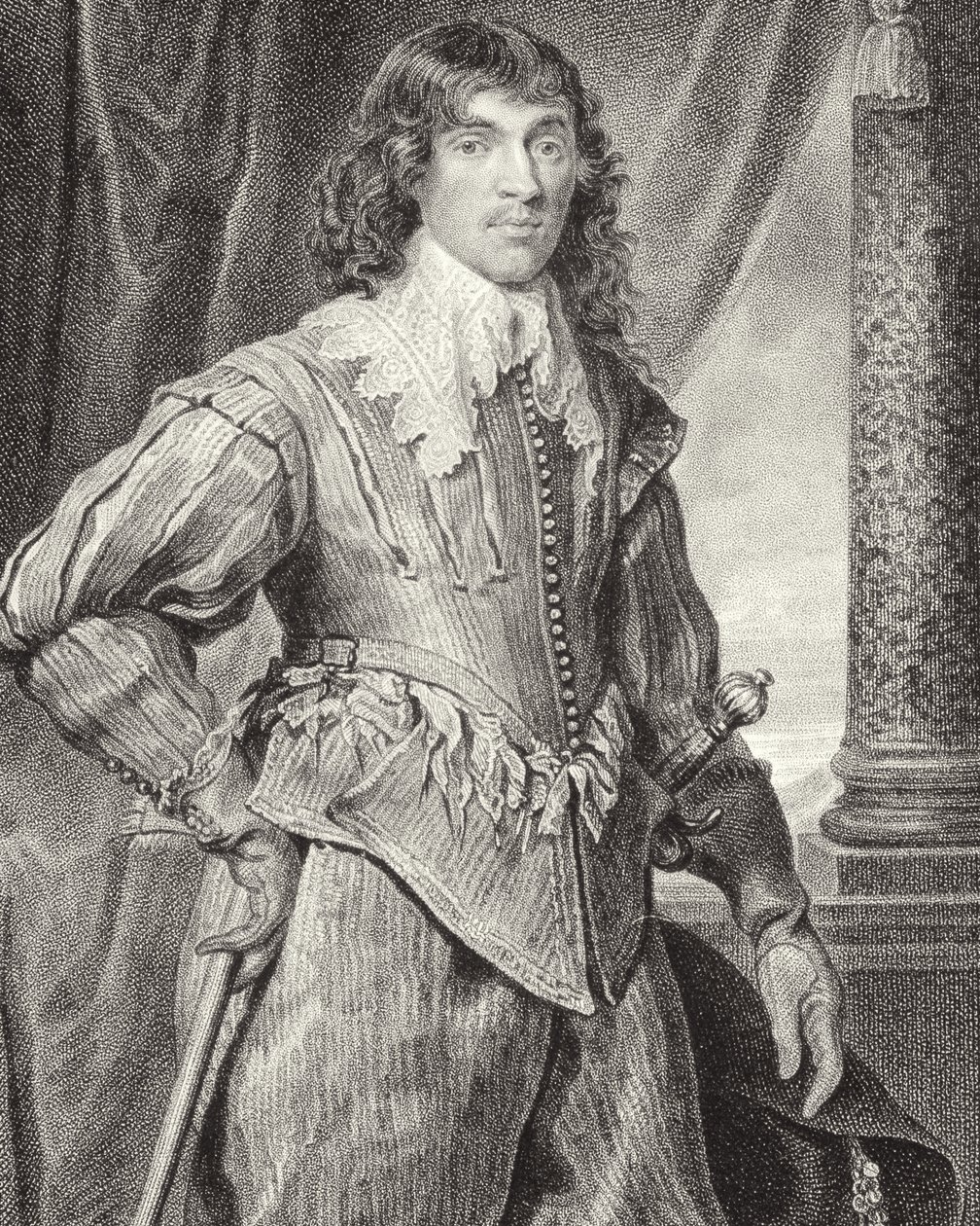 Porträtt av William Hamilton, 2:e hertig av Hamilton (1616-51), från "Lodge