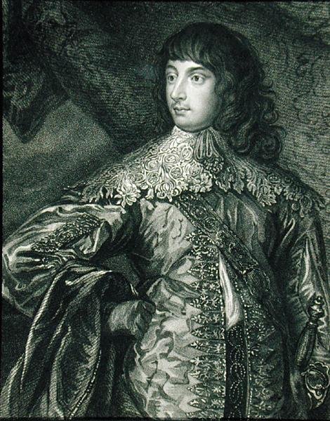 Porträtt av William Russell (1613-1700) 1:e hertig och 5:e earl av Bedford, från "Lodge