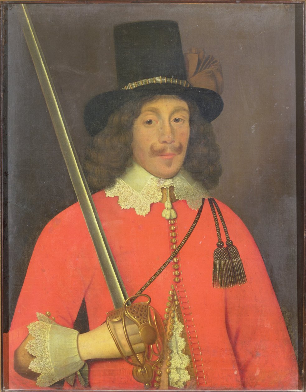 Porträtt av en gentleman, ca 1640 av English School