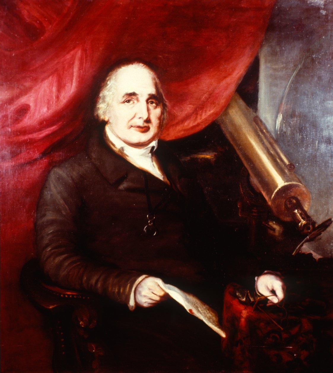 Porträtt av en gentleman, ca 1800 av English School